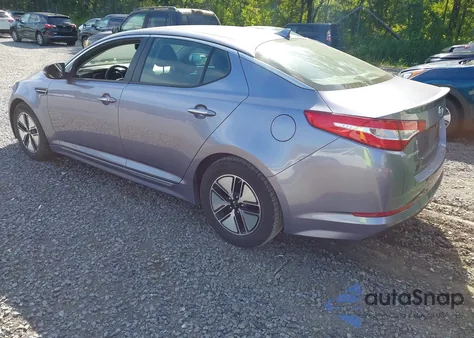 2012 Kia Optima Hybrid Ex z USA, uszkodzony, nr VIN KNAGM4AD5C5011818